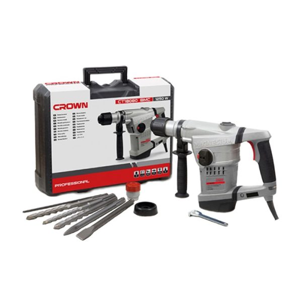 دریل بتن کن پنج شیار 40 میلیمتر کرون CT18080V - تصویر 1