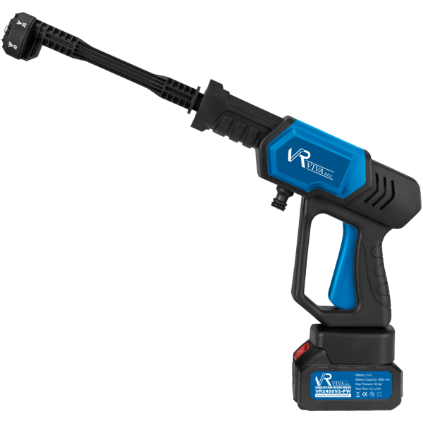 کارواش شارژی 20 ولت دو باتری ویوارکس VR2450V2-PW - تصویر 1