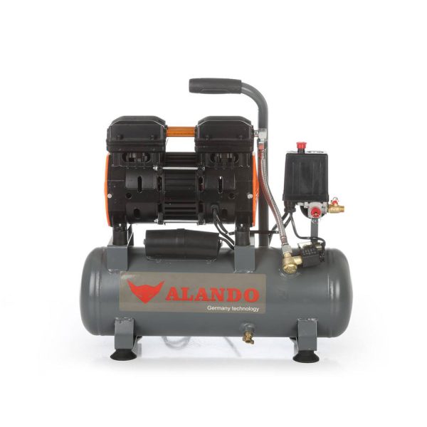 AL-4110-2 کمپرسور باد 12 لیتری سایلنت آلاندو AL-4110 - تصویر 1