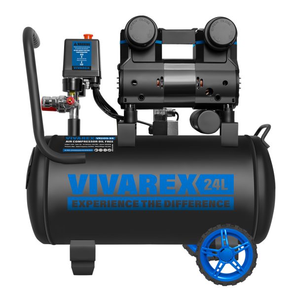 کمپرسور باد 24 لیتری سایلنت موتور توربو ویوارکس VR2415-SS - تصویر 1
