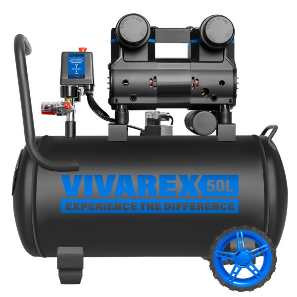 کمپرسور باد 50 لیتری سایلنت موتور توربو ویوارکس VR5022-SS - تصویر 1