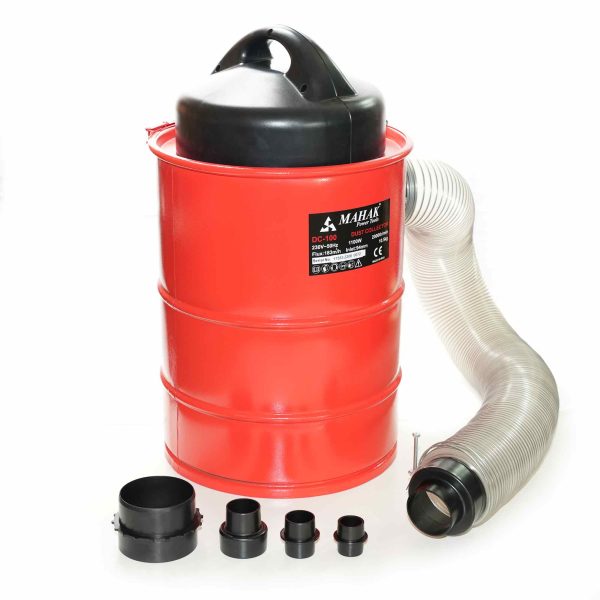مکنده 100 میلیمتر با مخزن فلزی محک DC-100 - تصویر 1
