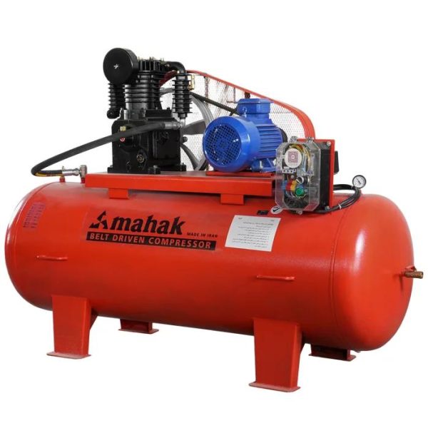 کمپرسور 600 لیتری با مخزن 500 لیتری دو سیلندر محک AP-601 - تصویر 1