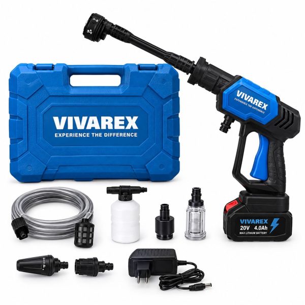 کارواش شارژی 25 بار ذغالی ویوارکس VR2425V2-PW - تصویر 1